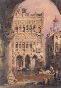 Samuel Prout C'a d'Oro,Venice Germany oil painting reproduction